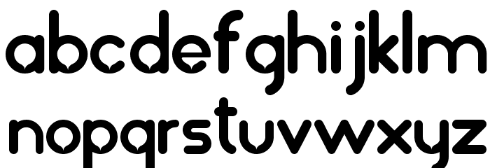 balonez fantasia Font LOWERCASE