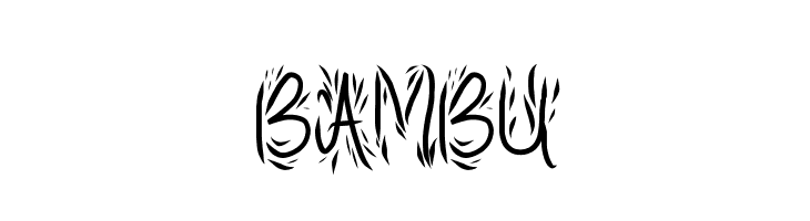 bambu  नि: शुल्क फ़ॉन्ट्स डाउनलोड