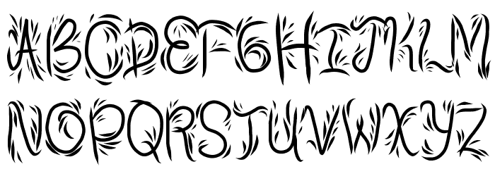 bambu Font LOWERCASE