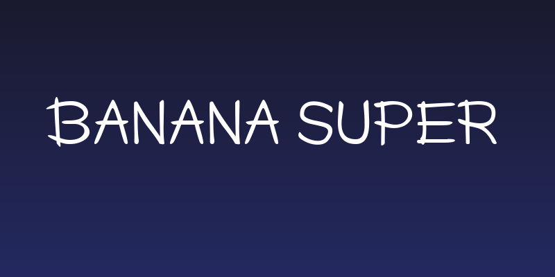 banana super Social Header