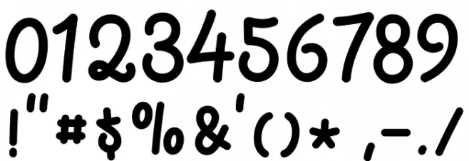 bangkey Font OTHER CHARS