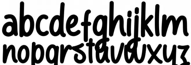 bangkey خط أحرف صغيرة