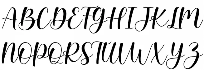 banitha Font Litere mari