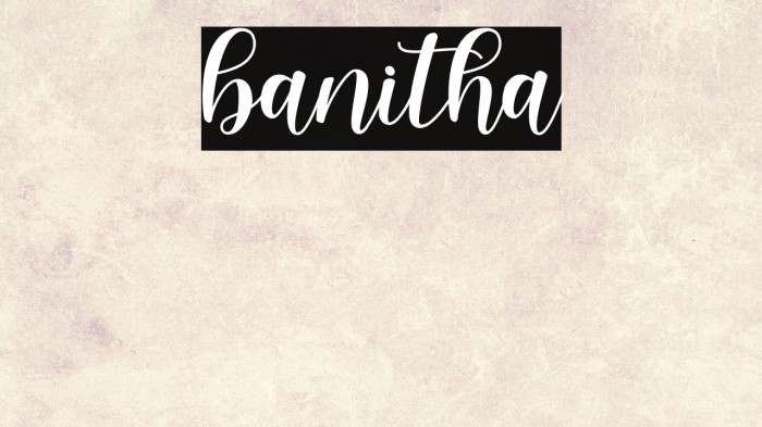 banitha Example 3