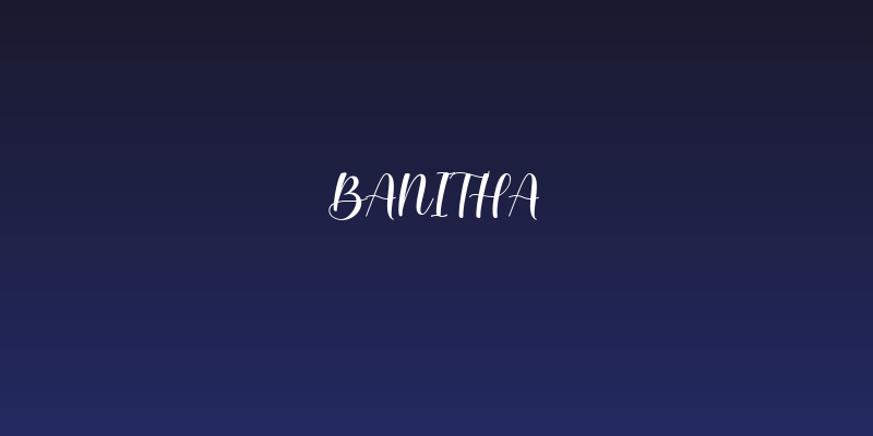 banitha Social Header