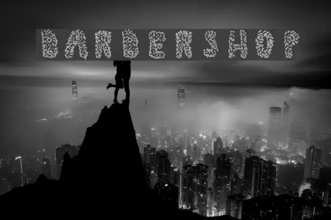 barbershop Font examples