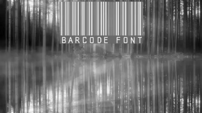 barcode font Example 3