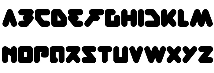 bare knuckle fight Font LOWERCASE