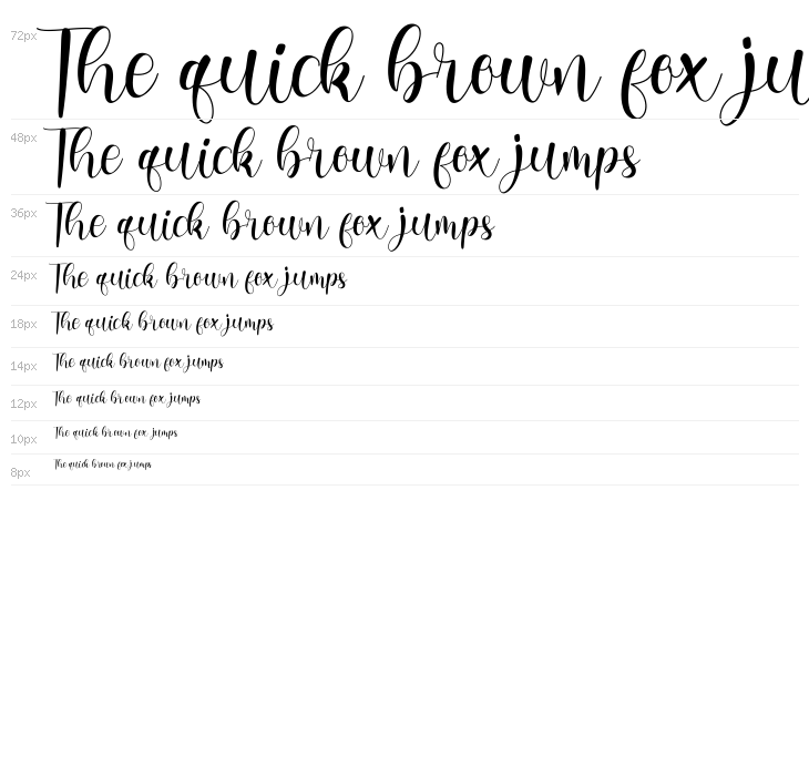 barisha script - Personal Use Waterfall