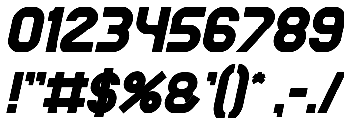 basic Bold Italic Font OTHER CHARS