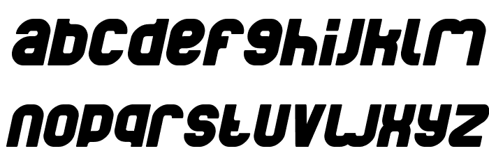basic Bold Italic Font LOWERCASE