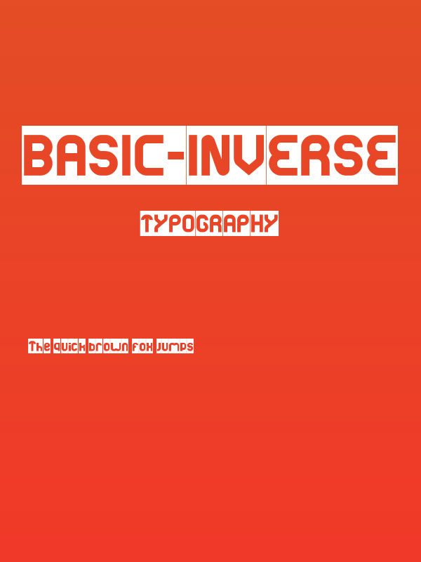 basic-Inverse Poster