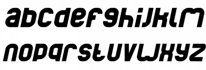 basic Italic फ़ॉन्ट लोअरकेस