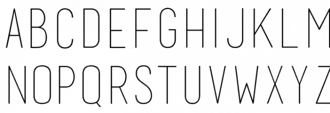 basic title font Fonte MAIÚSCULAS