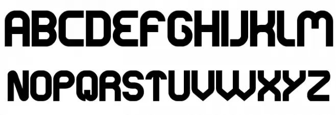 basic Schriftart Groß