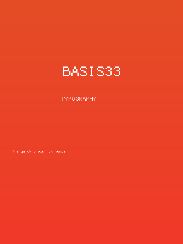 basis33 Poster