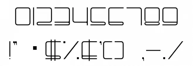 batho Font OTHER CHARS