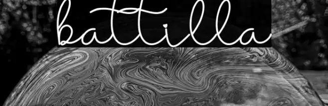 battilla Font examples