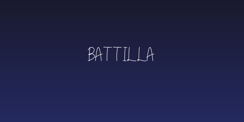 battilla Social Header