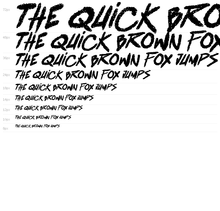 battle breath Bold Italic Waterfall