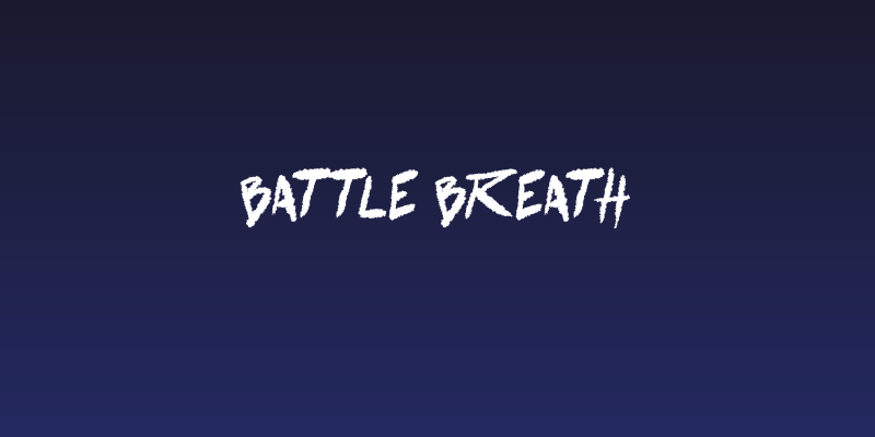 battle breath Social Header