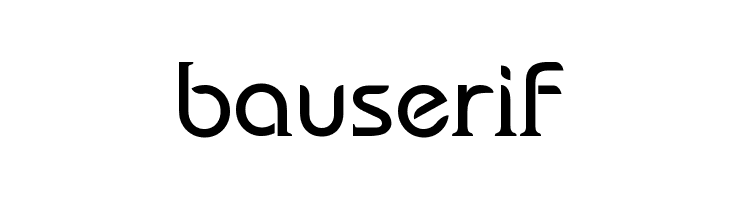 bauserif Font