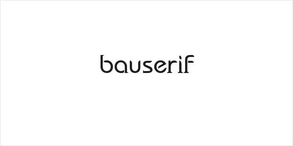 bauserif Logo