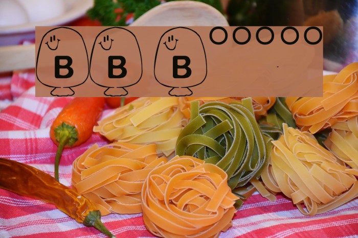 BB Balloons Font examples