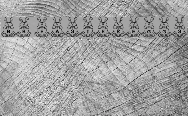 BB EasterEggs Font examples