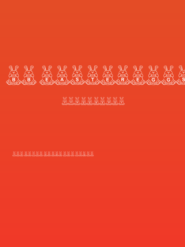 BB EasterEggs Poster