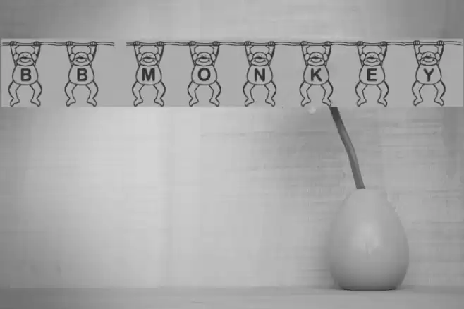 BB Monkey Font examples