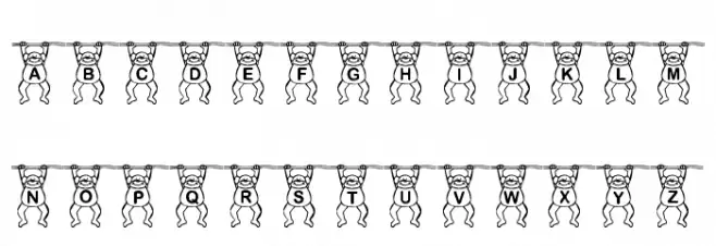 BB Monkey फ़ॉन्ट लोअरकेस