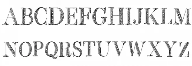 BB Petie Boy Medium Font Litere mari