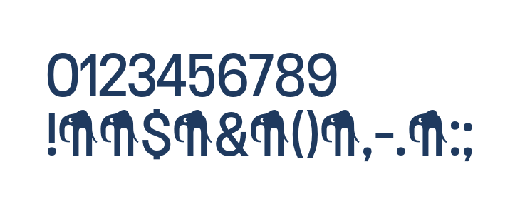 BBBouquet Regular Other Characters