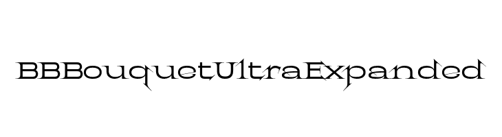 BBBouquet Ultra Expanded  Скачать бесплатные шрифты