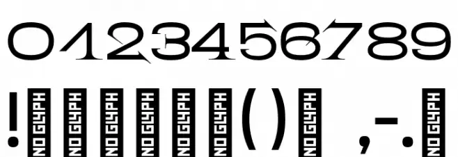 BBBouquet Ultra Expanded Font OTHER CHARS