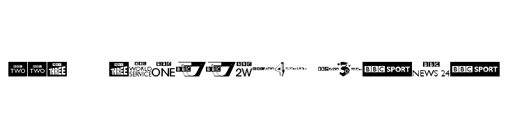 Bbc Tv Channel Logos Font Ffonts Net
