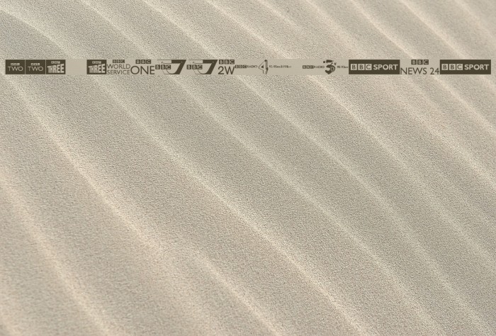 BBC TV Channel Logos フォント examples