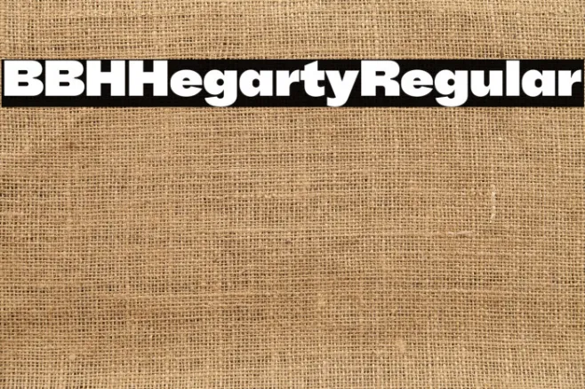BBH Hegarty Regular Example 1