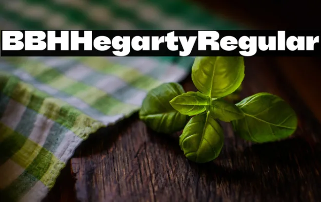 BBH Hegarty Regular Example 2