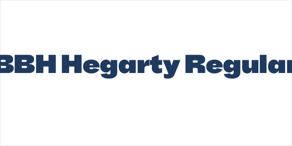 BBH Hegarty Regular Logo