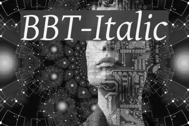 BBT-Italic Polices examples