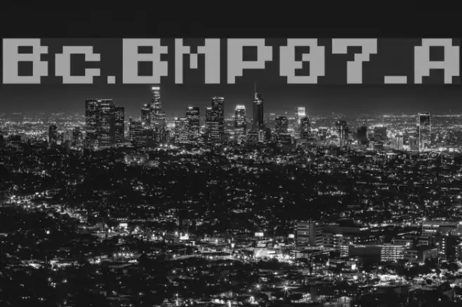 Bc.BMP07_A Font examples