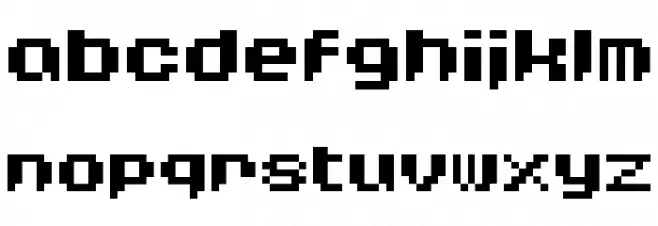Bc.BMP07_A Font LOWERCASE