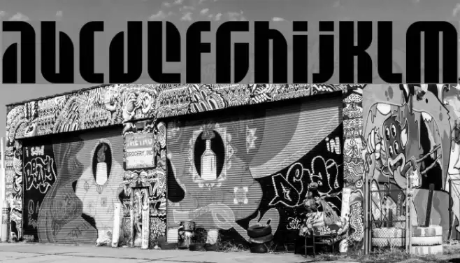 BD Alm Font examples