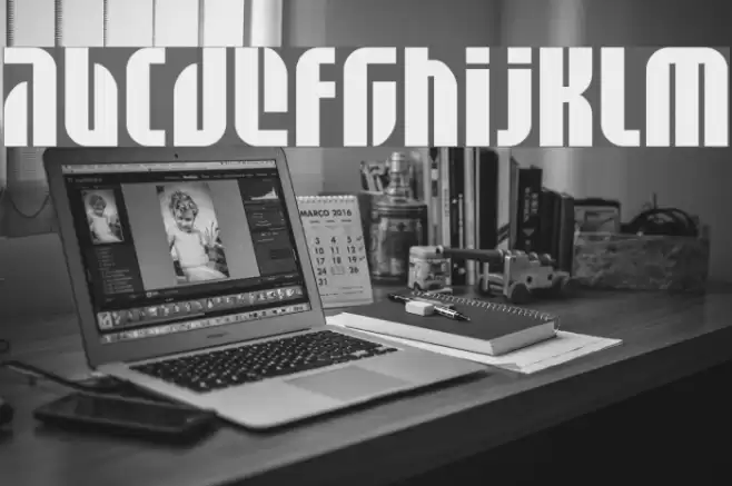 BD Alm Font examples