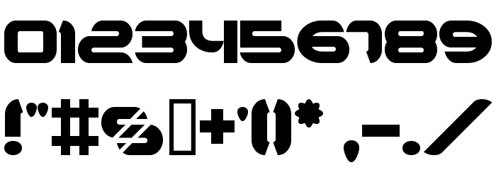 BD Bankwell Font OTHER CHARS