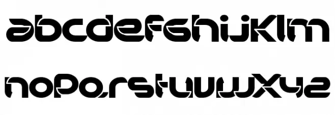 BD Bankwell Font UPPERCASE