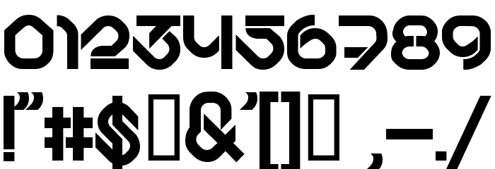 BD Bardust Font OTHER CHARS