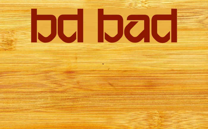 BD Bardust Font examples